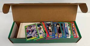 Box With Misc. Baseball Trading Cards