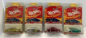 Group Of HotWheels 2004 Classics NIB  In Protective Sleeves (Foam Tape On Back)