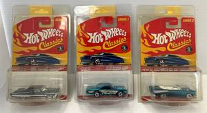 Group Of HotWheels 2004-05 Classics NIB  In Protective Sleeves (Foam Tape On Back)