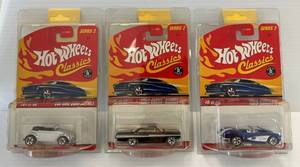 Group Of HotWheels 2005 Classics NIB  In Protective Sleeves (Foam Tape On Back)