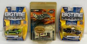 Group Including HotWheels Racing And Jada Bigtime Muscle Die-Cast Cars NIB