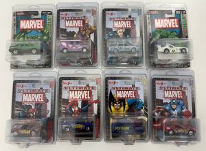 Group Of Maisto Die-Cast Ultimate Marvel Collectors Cars NIB In Protective Cases