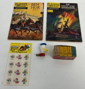 Group Including Vintage Classics Illustrated Comics And More