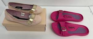 Two Pairs Of NIB Shoes 1 Tony Little Cheeks Size 9 1 Theme Brand Pink Multi Size 8.5