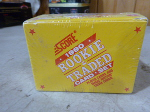 lot 21 image: 1990 Score Rookie & Traded Card Set