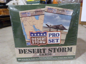 lot 22 image: Desert Storm Pro Set Cards