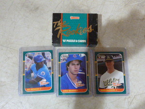 lot 28 image: 1987 Donruss The Rookies Card Set