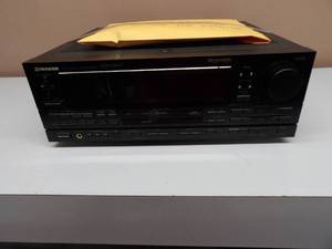 lot 49 image: Pioneer VSX-9300 Audio Video Stereo Receiver - WITH REMOTE & MANUAL - WORKS - NICE - SEE PICTURES