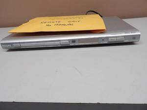 lot 53 image: PHILLIPS DVD PLAYER DVP 642-37 - WITH REMOTE & MANUAL - WORKS - NICE - SEE PICTURES