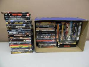 lot 56 image: BOX OF DVDs - APPROX 65 DVDs - SEE PICTURES
