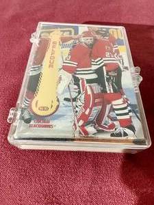 lot 24 image: Small Case of Ed Belfour Cards