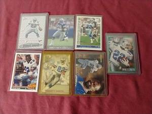 lot 36 image: Emmitt Smith Card Lot