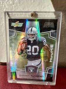 lot 119 image: Autographed Darren McFadden Rookie Card - #d6