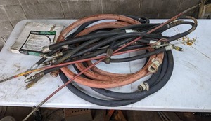 lot 50 image: Collection of Hydraulic Hoses used for Tractors