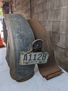 lot 45 image: (3) Vintage Fenders (Believed to be Dodge Parts)