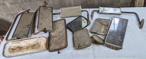 lot 46 image: Assortment of (11) Vintage Car Mirrors