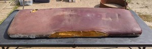 lot 96 image: Well Loved Bottom for a Vehicle Bench Seat