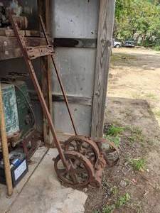 lot 218 image: Vintage Red Jacket Farm Equipment