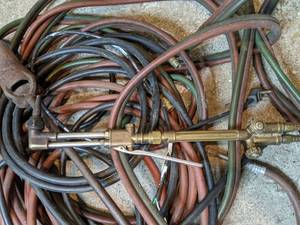 lot 156 image: Vintage Torch with Long Cord