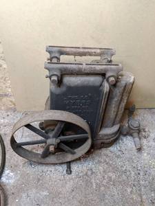 lot 157 image: Vintage Cast Iron Well Pump by The F.E. Myers & Bro. Co.