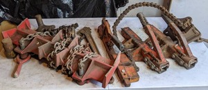 lot 162 image: Collection of Pipe Fitting Tools