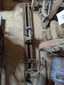 lot 199 image: Vintage Wood Lathe