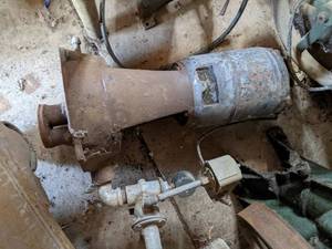 lot 200 image: Vintage GE AC Motor with Built In Overload Protection