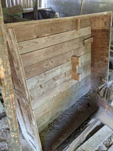 lot 241 image: 58 x 58 x 18 Wood Pallet Box