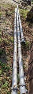 lot 269 image: (3) 247-Inch Round Tube Pipes