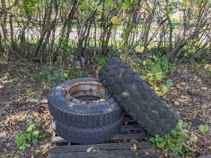 lot 271 image: Lot of 3 Tires, One Firestone