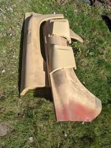 lot 297 image: Vintage Fiberglass Vehicle Parts
