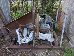 lot 330 image: Vintage Federal Engine with Stand