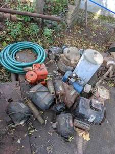 lot 433 image: Assortment of Motors, Generator, Compressor and Other Items