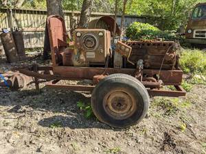 lot 400 image: Single Axle Vintage Hobart Welder