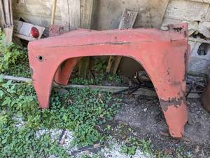 lot 343 image: Pair of Vintage Red Fenders