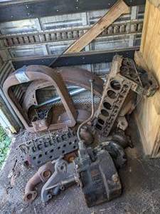 lot 377 image: Vintage Automotive Parts, Believed to be Dodge