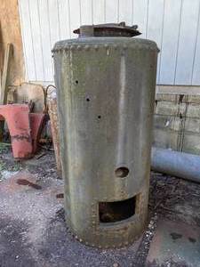 lot 337 image: Vintage Tank, Possibly a Water Heater