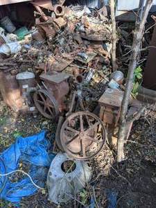 lot 399 image: Collection of Assorted Scrap Metal