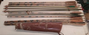 lot 413 image: Arrows and Quiver