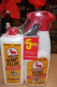 lot 417 image: Scent Killer For Hunting
