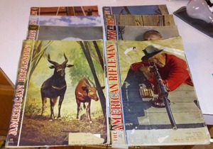 lot 448 image: 1950, American Rifleman Magazines.