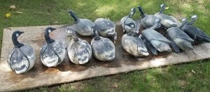 lot 426 image: (13) Goose Decoys