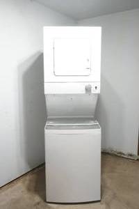 lot 1 image: Whirlpool Stackable Dryer and Washer