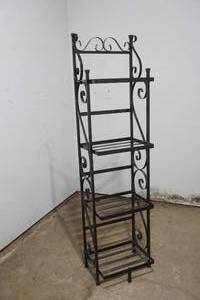 lot 35 image: Metal plant stand