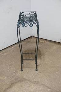 lot 40 image: metal floral plant stand