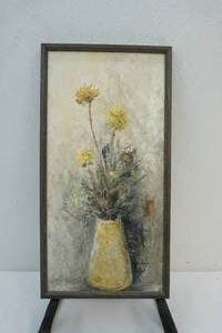 lot 80 image: oil impressionism flower painting
