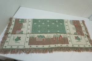 lot 101 image: knitted Throw blanket