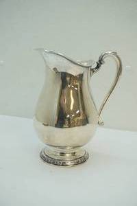 lot 118 image: Sliver Water pitcher