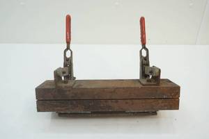 lot 181 image: Vintage lead mold for making fishing jig heads