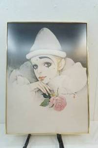 lot 213 image: Vintage painting by Miria Fujira